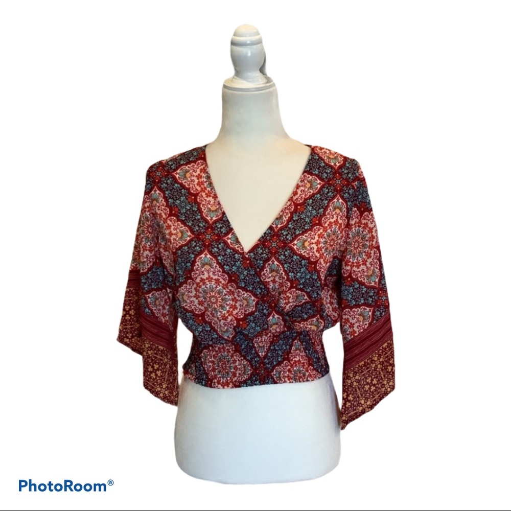 Twine & string crop top